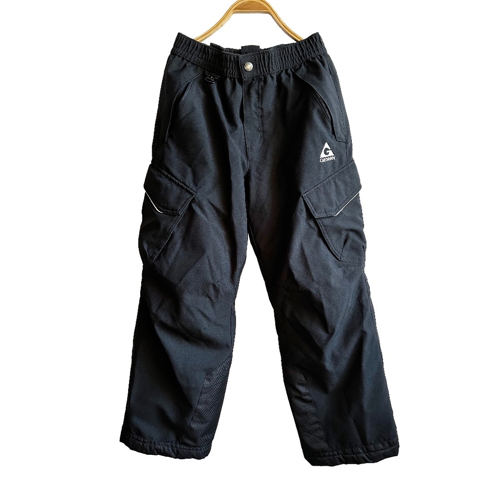 Gerry Snow Pants  With Suspenders | Black | Kids Medium 10-12